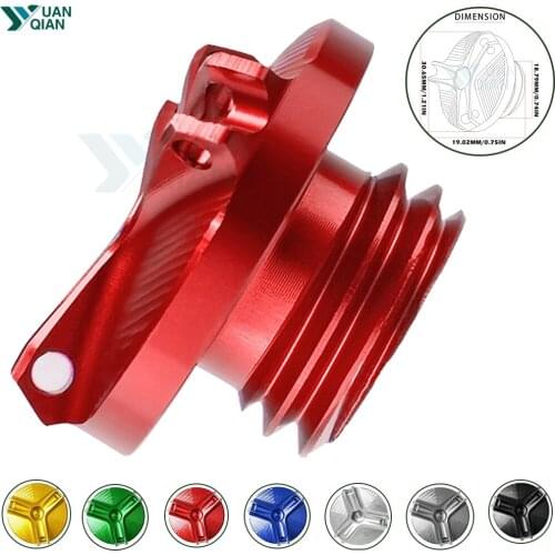 For Suzuki GSX-R1100/W 1986 1987 1988 1989 1990 1991-1998 Motorcycle accessories M20*2.5 Engine Oil Filter Cup Plug Cover Screw