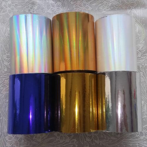 Hot stamping foil Hot foil Stamping Paper Golden Silver DIY Gift Processing Foil