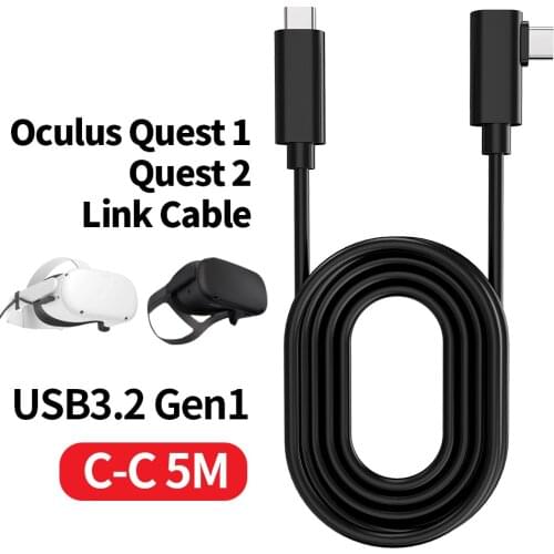 3m5m Type-C Data Transfer Fast Charge Cable for Oculus Quest 2 VR Oculus Link Virtual Reality Headset Cables for Quest2 VR