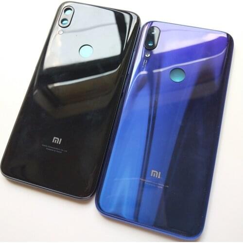 Official Original PC Cover For Xiaomi Mi Play Back Battery Housing Cover Case For Xiaomi Mi Play Replacement Parts + logo