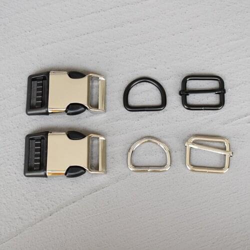 10 Sets 25mm Plastic Side Release Buckle Belt Clip For Tactial Backpack Luggage Straps For Dog Leash Harness Accessories 3s