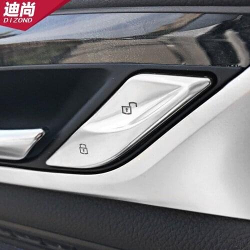 Suitable for 18-21 BMW new 5 series 6 series GT button stickers 525li530i car interior lock car button stickers