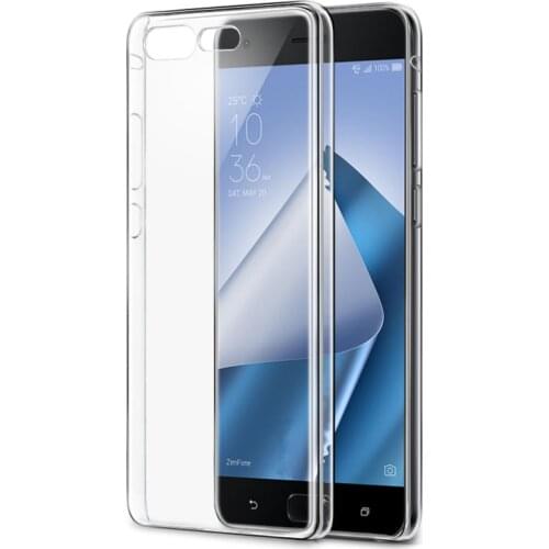 Clear TPU Transparent Soft Case For ASUS Zenfone 4 Pro ZS551KL Back Cover