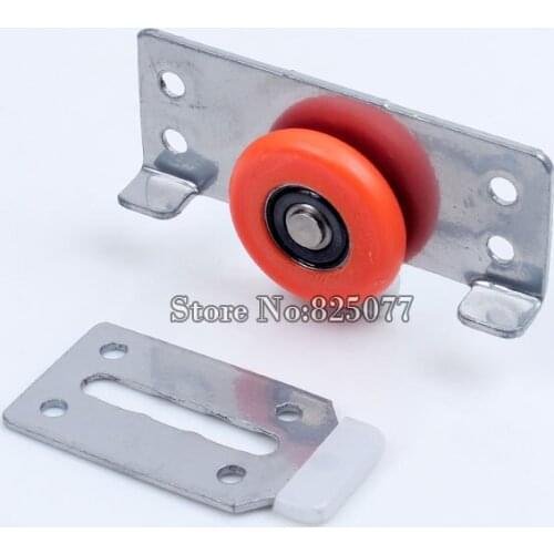 BRAND NEW 4Sets Heavy Sliding Door Rollers for Cupboard Wardrobe Clothes Cabinet Door Wheels Runners Nylon Mute Wheels