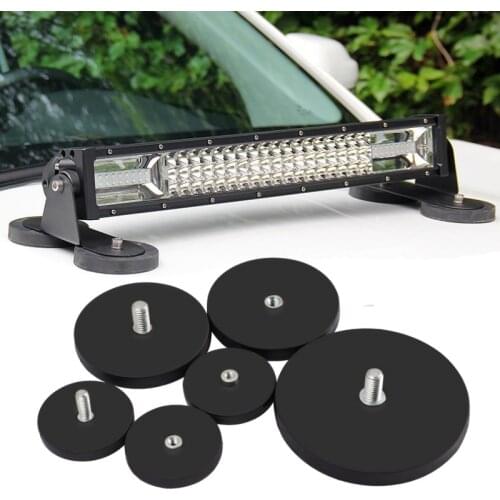 Super Strong Powerful Neodymium Magnet With Rubber wrapped LED Fixed Magnet Satellite Navigator DVR Camera Stand holder bracket