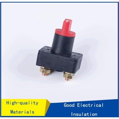 100A QB-050 Battery Isolator Switch Cut Off Power for Car Auto Truck RV Ship Yacht Mayitr Disconnect Power Isolation Switch