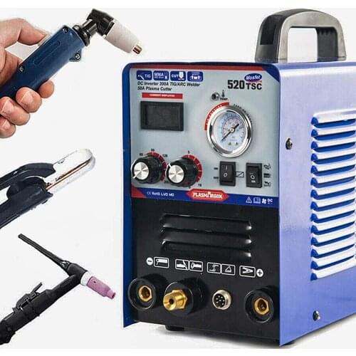 Air Inverter Plasma Cutter 3 In 1 Multifunction Welding Machine TIG MMA CUT Free Plasma Cutter Consumables For Welding
