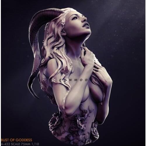 1/10 Resin bust figure model kits DIY toy colorless and self-assembled A-432 (Sale price )