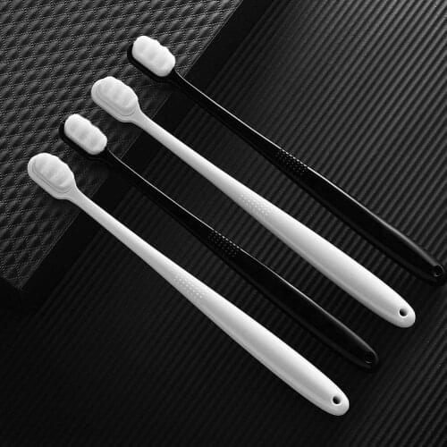 10Pcs Ultra-fine Soft Toothbrush Million Nano Bristle Adult Tooth Brush Teeth Deep Cleaning Portable Travel Dental Oral Care