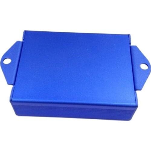 2PCS Aluminum alloy Enclosure PCB Instrument shell electronics Project box DIY 64X24X80mm panel ear wall mounting plate NEW