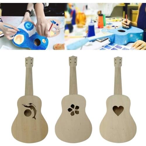 21inch Ukulele Uke DIY Kit Tool Hawaii Guitar Assembly Wooden Musical Instrument for Beginner Gift Childrens Toy