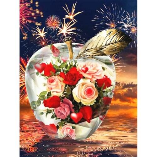 New full square round diamond painting sunset landscape mosaic sea 5D DIY diamond embroidery home decoration painting