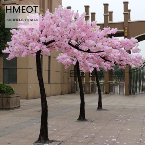 Big Artificial Encrypted Cherry Tree Shopping Mall Spring Festival Outdoor Wedding Party Layout Christmas Wishing Tree Fake Tree