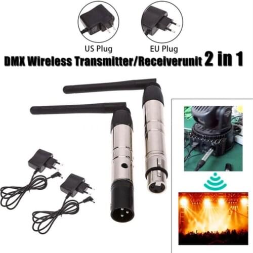 DMX512 DMX Dfi DJ Wireless system Receiver or Transmitter 2.4G ISM Communication Distance 500M For LED Stage Light LED Lighting