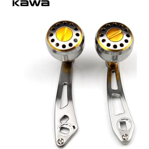 KAWA Aluminum Alloy Fishing Reel Rocker Strong Durable Single Fishing Reel Handle for Baitcasting Fishing Tackle Tools