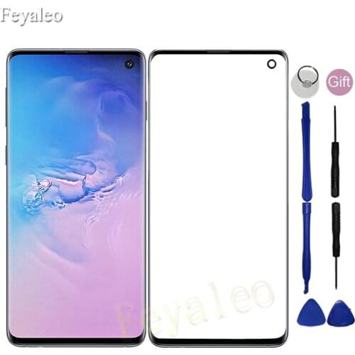 Front Panel For Samsung Galaxy S8 S9 S10 Plus Note 8 9 10 Touch Screen Sensor LCD Display Digitizer Replacement Toos