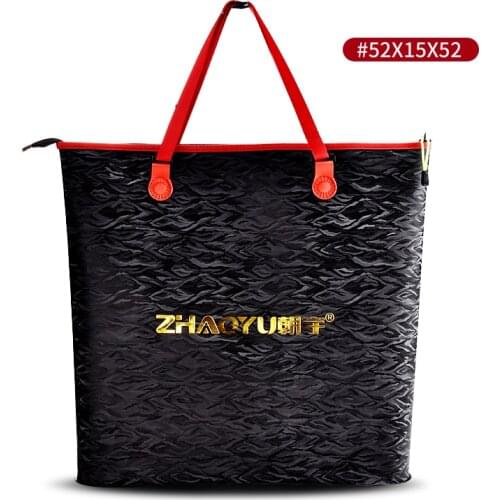 EVA Fishing Bag Portable Collapsible Fishing Bucket Live Fish Box Camping Water Container Pan Basin Tackle Storage Bag X91G