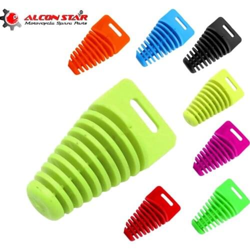 Alconstar- 33-62mm Motorcycle Exhaust Pipe Muffler Silencer Wash Plug Motorbike Dirt Bike Wash Plug Protector For Honda Kawasaki