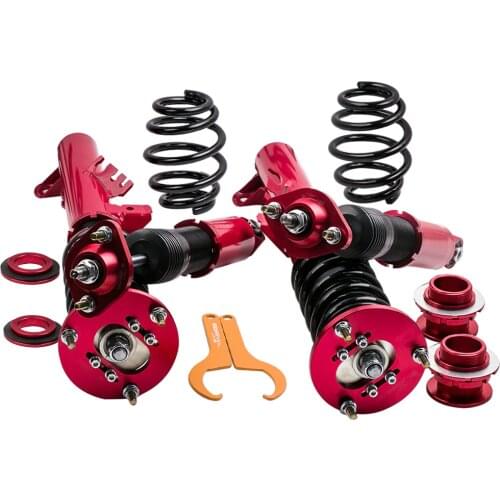 4pcs Full Coilover Shock Suspension Kit Adj. Height For BMW E36 3 Series 316 318 323 325 328 M3 2494cc 1991–1998