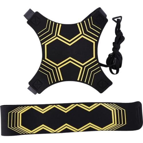 Adjustable Nylon Cloth Material Football Kick Trainer Soccer Ball Train Equipment Practice Belt Sport Assistance Supplies Socce