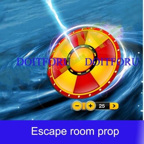 Secret room escape prop Product game props Turntable Rotary unlocking