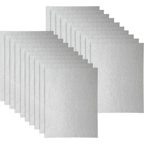 20PCS Mica Sheet, Microwave Oven Mica Plate, Mica Wave Guide Cover Microwave Repairing Plates Replacement Accessory