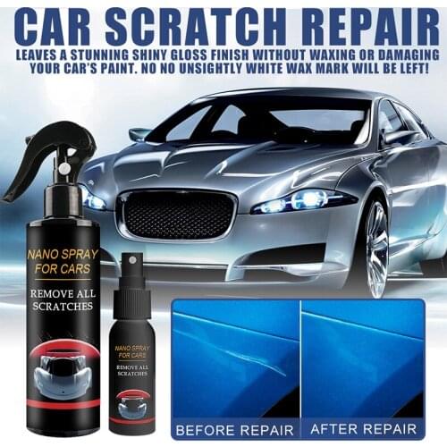 30ML Nano Car Scratch Removal Spray Repair Nano Spray Scratches Car Scratch Repairing Polish Spray Car Ceramic Coating