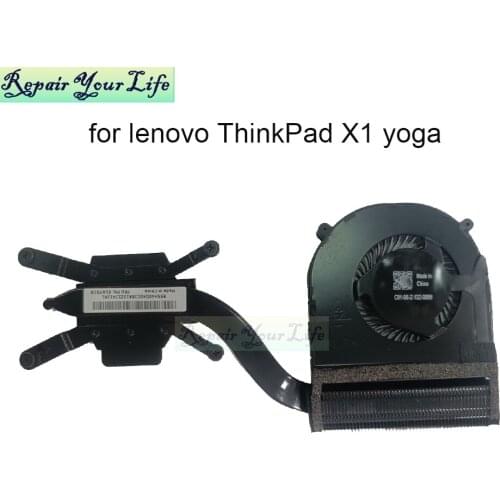 Laptop CPU cooling Heatsink fan pc for Lenovo Thinkpad Yoga X1 Carbon 4th Gen 2016 20FB 20FC BAZB0505R5H P002 01AY918 01AX830