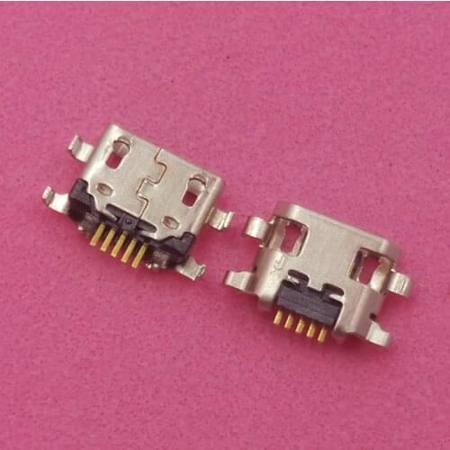 50Pcs Usb Charger Charging Dock Port Connector For Motorola Moto E6 XT2005 E5 Play XT1921 E5Play Go Samsung A10S A107 Jack Plug