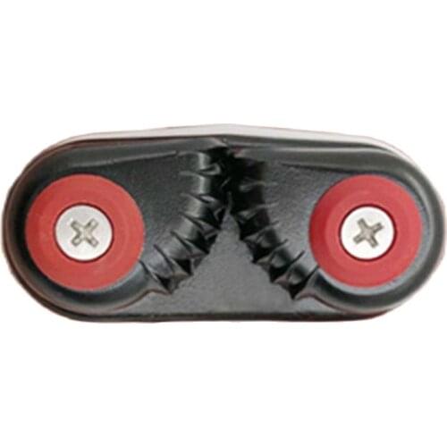 1PC Black Aluminum Alloy Rope Gripper Pilates Card Threader Ship Sailing Boat With Automatic Rope Gripper