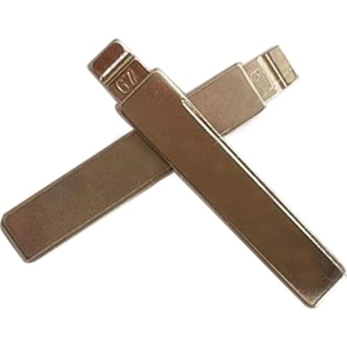 67# HU92 KEYDIY remote key blade middle slot Uncut Flip VVDI Xhorse Remote Car key blanks