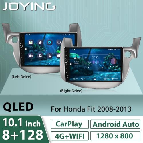 10"Android 10 car Radio stereo multimedia Player head unit GPS navigation HD 1280*720 Carplay 4G for Honda Fit Jazz 2008 2013