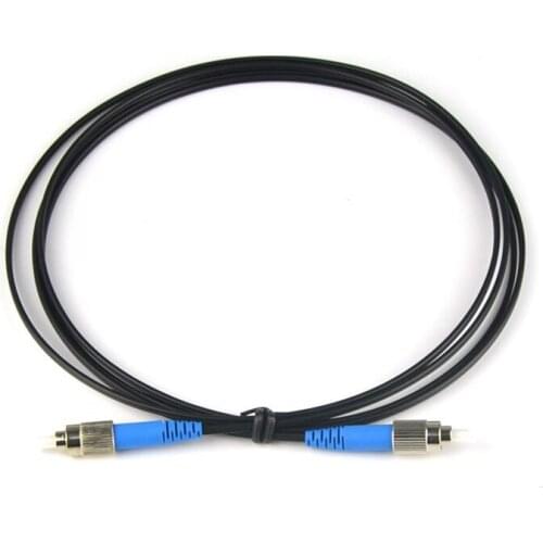 Free shipping10PCS FC UPC 3M Outdoor Drop optic patch cord Cable Single mode Simplex FTTH Drop Fiber Optic Cable jumper cable