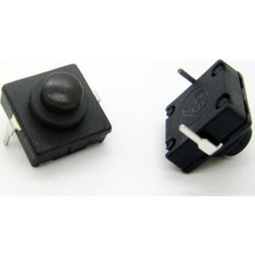 Free shipping 20PCS Flashlight 12*12*9.4MM Button Switch 1A 30V CB-1212-112D 2Pin Ultra-Thin Middle of the feet