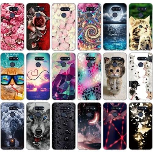 For LG K40S Case Cover 6.1 inch TPU Soft Silicone Back Cover Phone Case on For Funda LG k40s TPU Bumper Cover For lg k40s k 40 s