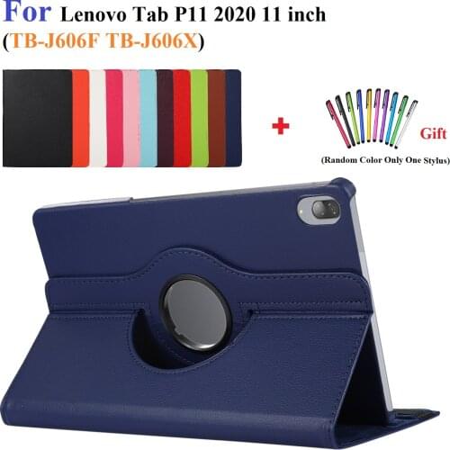 Case Compatible with Lenovo Tab P11 Tablet Case 11'' 2020 Model TB-J606F TB-J606X Stand Shell Cover Case 360 MultiAngle Magnetic