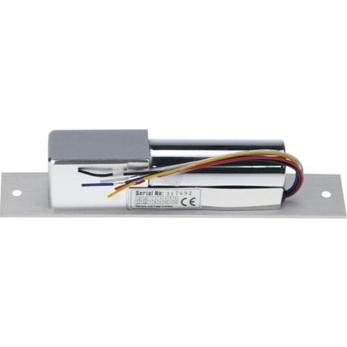 Electric Bolt Lock With 0-9S Time Delay, 5 Lines Electric Drop Bolt Lock with lock signal , Low Temperature,sn:605