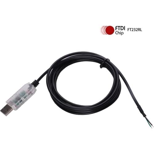 USB to UART +5V/3.3V TTL level Signals Serial Converter Cable Compatible for TTL-232R-5V/3.3V-WE