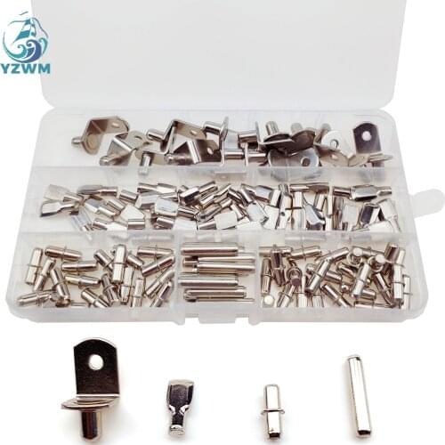 120pcs Furniture Wardrobe Laminate Bracket Partition Board Nail Plate Racket Rack Cross Border Laminate Nail Suit Box