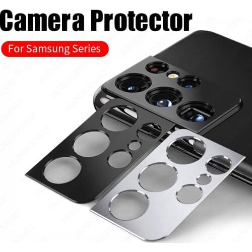 Metal Camera Screen Protector For Samsung Galaxy A52 A72 S20 fe S21 Plus Note 20 Ultra Lens Protection