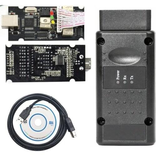 New OPCOM 2021 200603a Firmware PIC18F458&FTDI Chip V1.99 V1.95 V1.70 10PCS/LOT For Opel/G M NEW NEC Relay OP-COM Scanner