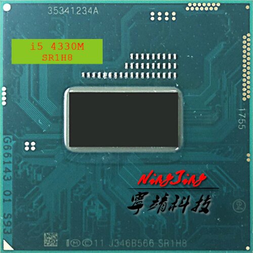 Intel Core i5-4330M i5 4330M SR1H8 2.8 GHz Dual-Core Quad-Thread CPU Processor 3M 37W Socket G3 / rPGA946B