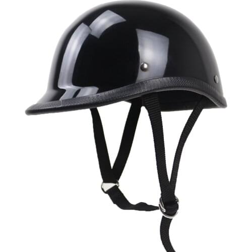 Extra light weight motorcycle helmet no-mushroom design half face helmet Vintge helmet for adults zombies racing helmet