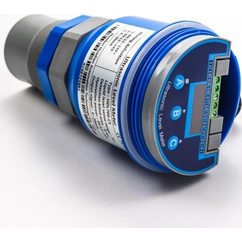 420ma Water Ultrasonic Level Meter Fuel Tank Level Transmitter Transducer