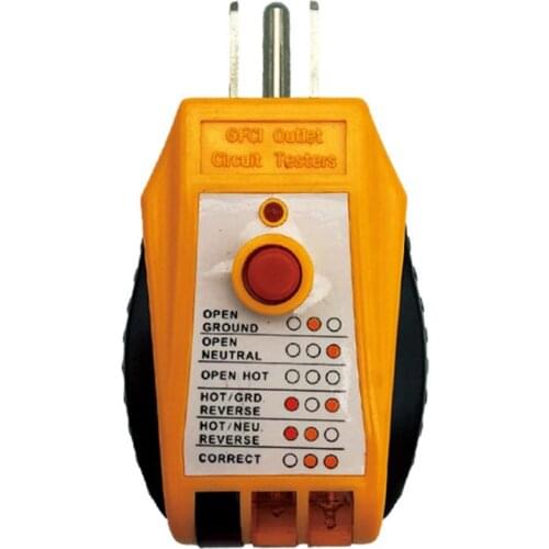 Outlet Tester Socket Detector for Standard AC Outlets Electric Circuit Monitor