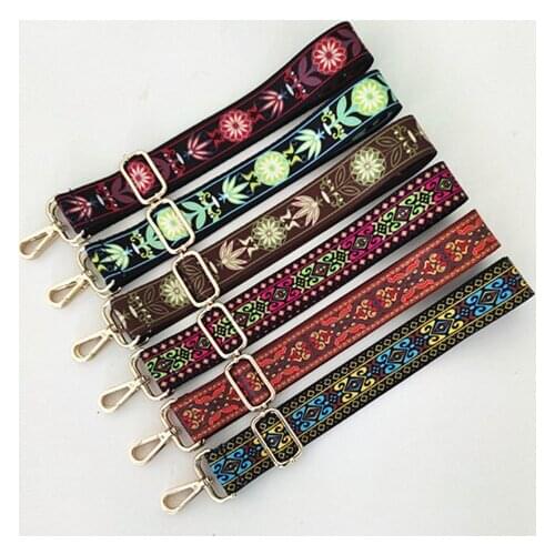 HJKL 2020 Colorful Women Shoulder Bag Strap for Crossbody Rainbow Bag Accessories Handle Handbag Purse Strap Bag Belt Bandolera