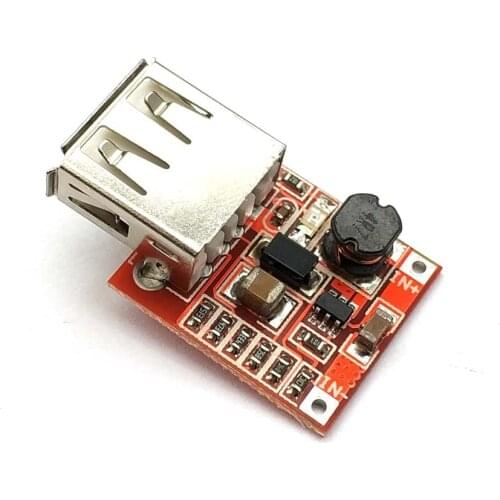 1Pcs DC-DC Converter Output Step Up Boost Power Supply Module 3V To 5V 1A USB Charger For Phone MP3 MP4 96% Efficiency