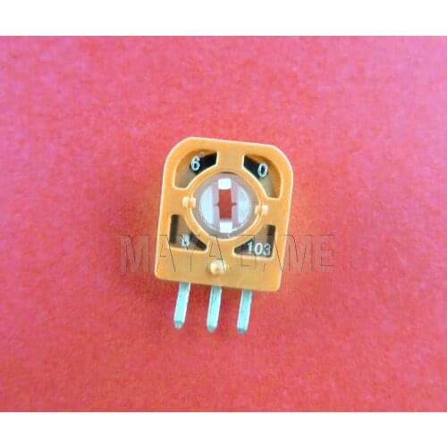 100pcs orange 3D Analog Joystick Micro Switch Axis Resistor potentiometer for Playstation 4 PS4 xbox one controller Thumbstick
