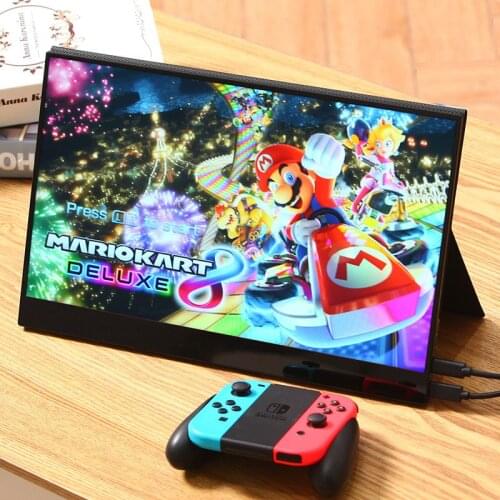 17.3 inch Portable Monitor 4K Screen for PS4 Laptop