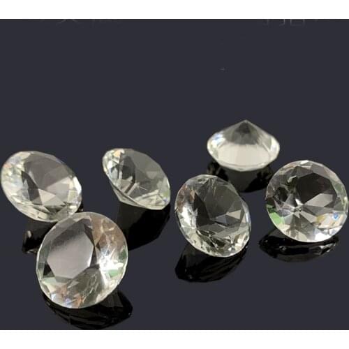 20Pcs Acrylic Plastic Diamond Shape Pawn Pieces For Token Board Games Counter Accessories,10 colors,diameter 2cm